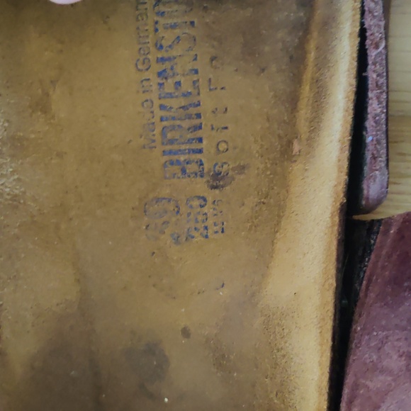 Birkenstock Brown Leather Paris Mary Jane RARE!!! - Picture 9 of 9